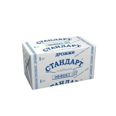 Дрожжи прессованные хлебопекарные "Хлебный Стандарт "Эффект+15%/1кг