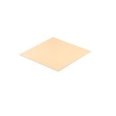 Подложка картонная квадратная 15х15см золото/50шт толщ0,8мм 64170