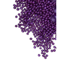 #102 Драже зерновое в цветной кондитерской глазури (Жемчуг сиреневый 2-5мм)/1,5кг