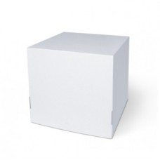 Коробка для торта без окна гофро 300*300*300мм белая/5