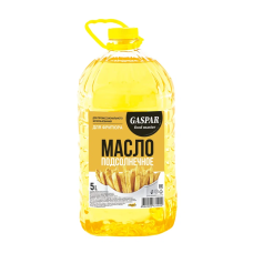ЧЗ Масло подсолнечное для фритюра ТЗ "GASPAR food master Гаспар мастер еды"бутылка ПВХ 5 л/ 2шт