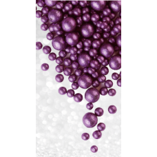 #747Драже зерновое в цветной кондитерской глазури (БЛЕСК Фиолетовый)/1,5кг