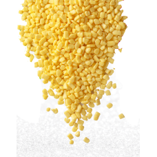 Драже зерновое взорваные зерна риса в сахаре Желтое 3-5мм/1,5кг