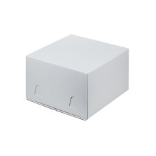 Коробка для торта без окошка 360*360*260мм белая/5