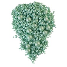 #193Драже зерновое в цветной кондитерской глазури (Жемчуг изумруд)/1,5кг